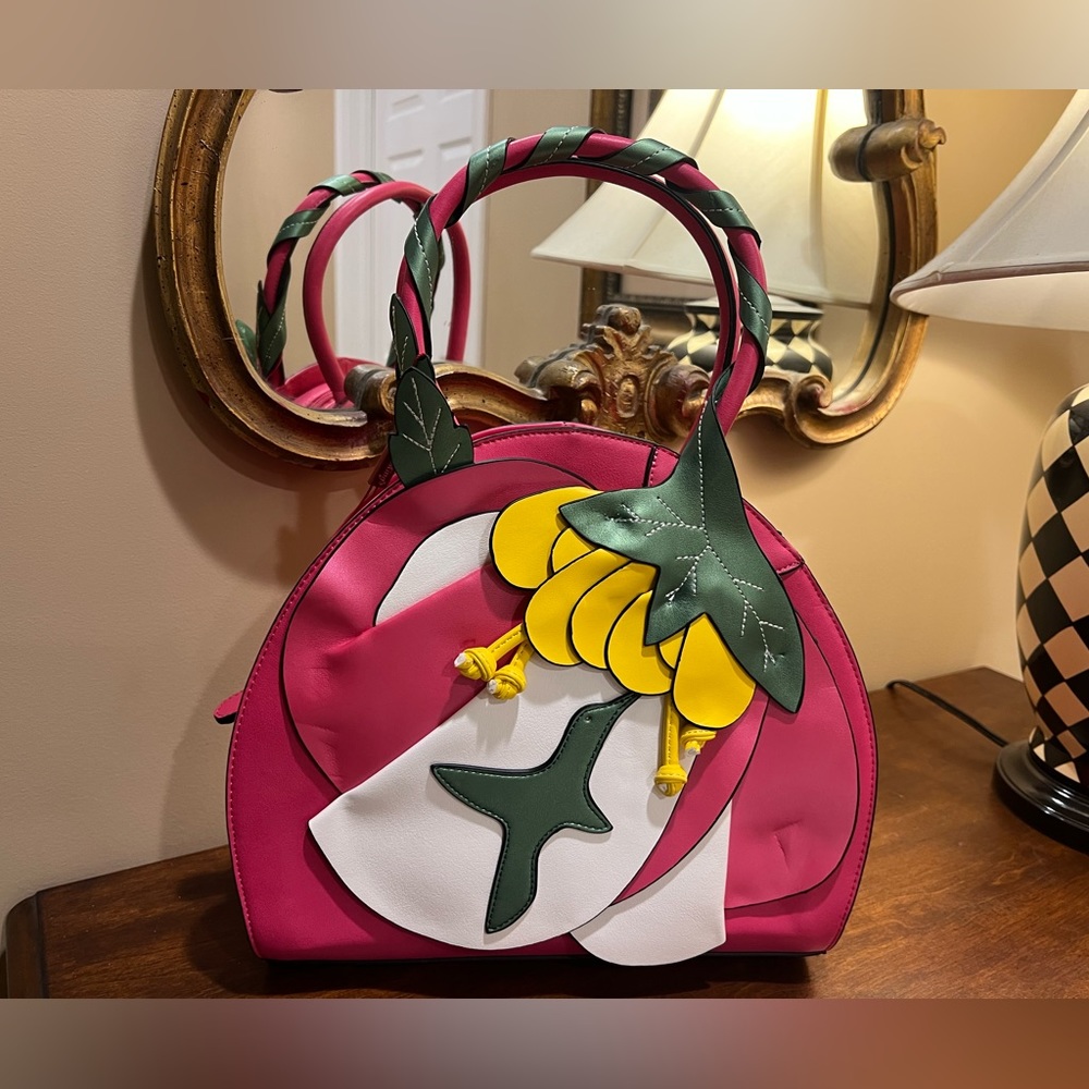 Darlings Floral Lilly Handbag Satchel NWT